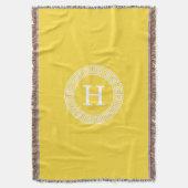 Ananas, was für ein erstes Monogramm des griechisc Decke (Vorderseite Vertikal)