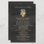 Ananas-Wasserfarbenhochzeit (Vorne/Hinten)