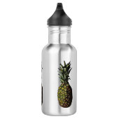 Ananas Wasserflasche aus Edelstahl (Rechts)