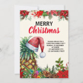 Ananas Weihnachts-Party, Tropischer Weihnachtsfeie (Vorderseite)
