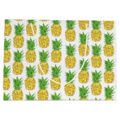 Ananas weiß große geschenktüte (Rückseite)