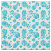 Ananas weiß und eigene Farbmuster Stoff (Muster)