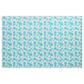 Ananas weiß und eigene Farbmuster Stoff (Fat Quarter (45,7 x 55,9 cm))