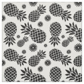 Ananas weiß und eigene Farbmuster Stoff (Muster)