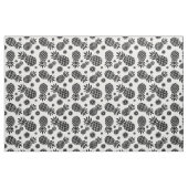 Ananas weiß und eigene Farbmuster Stoff (Fat Quarter (45,7 x 55,9 cm))