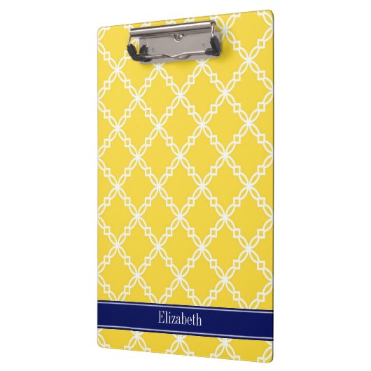 Ananas, welche Extravagante Quatrefolienname Monog Klemmbrett (Links)