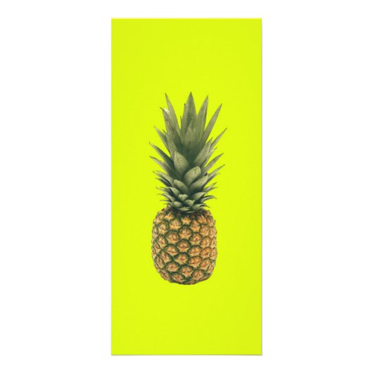 Ananas Werbekarte (Hinten)