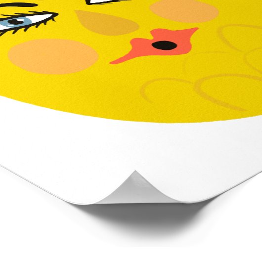 Ananas-Whimsikum Poster (Ecke)