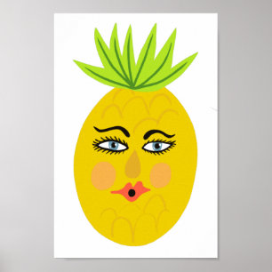Ananas-Whimsikum Poster