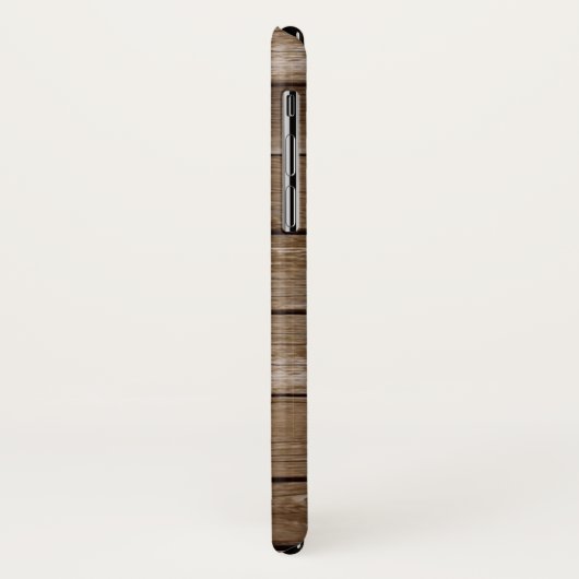 Ananas, Whitewash auf Holz Case-Mate iPhone Hülle (Hinten/Links)