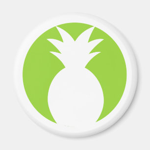 Ananas-willkommene Grafik Magnet