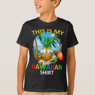 Ananas Women Men Boys Girls Das ist meine hawaiian T-Shirt
