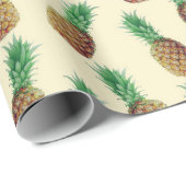 Ananas-Wrap Geschenkpapier (Rolleneckpunkt)