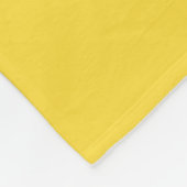 Ananas Yellow White Sports Jersey Fleecedecke (Ecke)