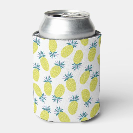 Ananas Yummy Yellow Summer Frucht Dosenkühler (Kanne Vorderseite)