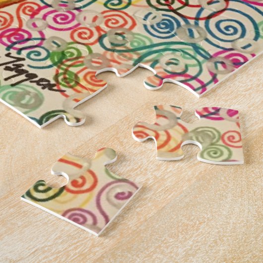 Ananas Zeichnend Jigsaw Puzzle (Seite)