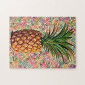 Ananas Zeichnend Jigsaw Puzzle (Horizontal)