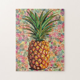 Ananas Zeichnend Jigsaw Puzzle
