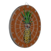 Ananas-Zeitungspapier Dartscheibe (Vorderseite Links)