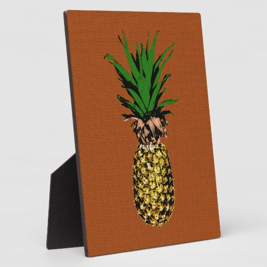 Ananas-Zeitungspapier Fotoplatte (Seite)