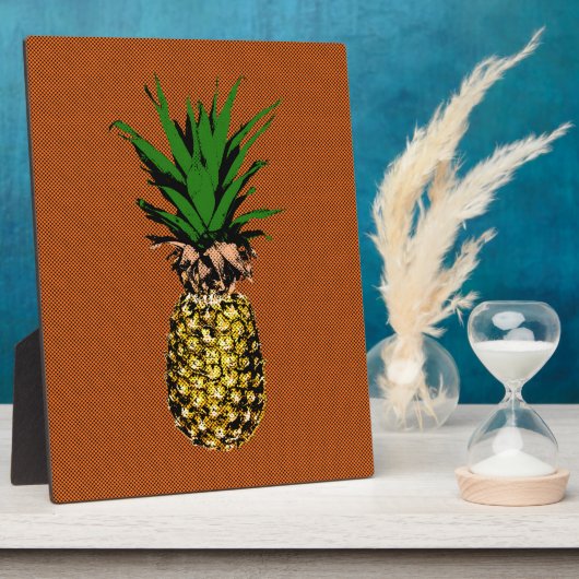 Ananas-Zeitungspapier Fotoplatte (Seite)