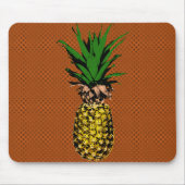 Ananas-Zeitungspapier Mousepad (Vorne)