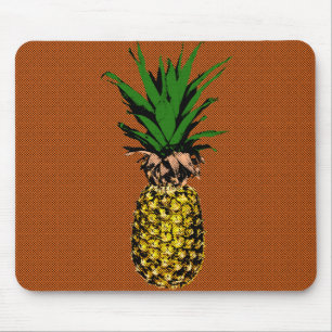 Ananas-Zeitungspapier Mousepad