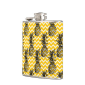 Ananas-Zickzacke Flachmann (Links)
