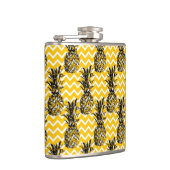 Ananas-Zickzacke Flachmann (Rechts)