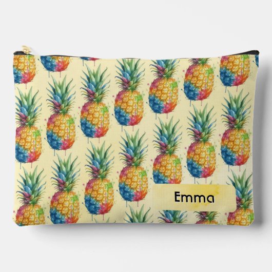 Ananas Zubehörtasche (Vorderseite)