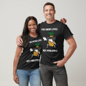 Ananas zur Mama Mutterfruchtsommer T-Shirt (Unisex)