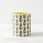 Ananas Zweifarbige Tasse (Mittel)