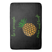 Ananasbadmatten Badematte (Vorderseite Vertikal)