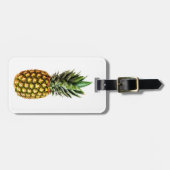 Ananasdruck-Gepäckanhänger Gepäckanhänger (Vorderseite horizontal)