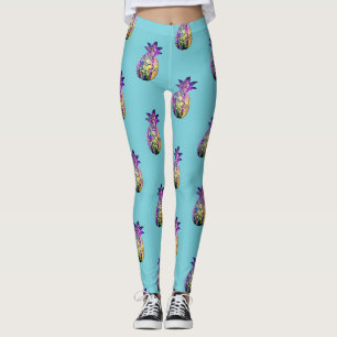 Ananaseilblau Leggings