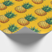 Ananasfrucht Geschenkpapier (Ecke)