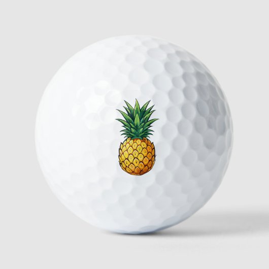 Ananasfrucht Golfball (Vorderseite)