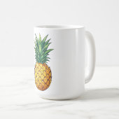 Ananasfrucht Kaffeetasse (VorderseiteRechts)