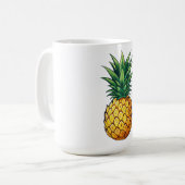 Ananasfrucht Kaffeetasse (Vorderseite Links)