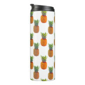Ananasfrüchte auf Weiß Thermosbecher (Nach rechts gedreht)