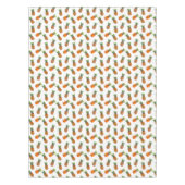 Ananasfrüchte auf weißer Tischdecke (Vorderseite)