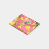 Ananasmuster 5 post-it klebezettel (angewinkelt)