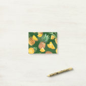 Ananasmuster 9 post-it klebezettel (Auf Schreibtisch)