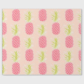 Ananasmuster Geschenkpapier (Flach)