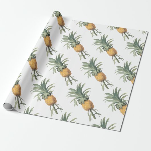 Ananasmuster Geschenkpapier (Ungerollt)
