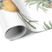 Ananasmuster Geschenkpapier (Rolleneckpunkt)