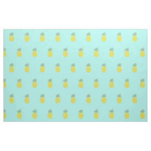 Ananasmuster Gewebe Stoff (Fat Quarter (45,7 x 55,9 cm))