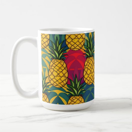 Ananasmuster kaffeetasse (Links)