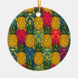 Ananasmuster  keramik ornament