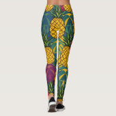 Ananasmuster  leggings (Rückseite)